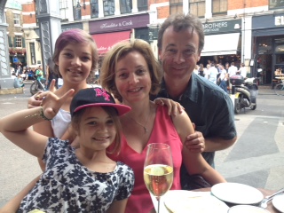 Andrea's 50th - Saskia, Issy, Andrea & Ave